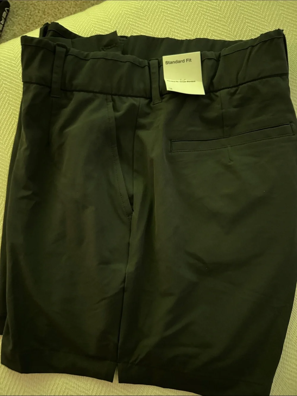 Nike Standard Fit Black Shorts